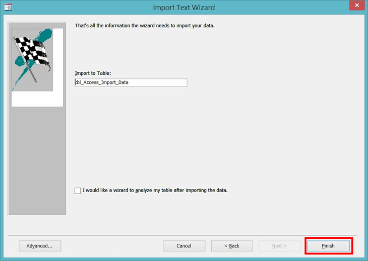 MS Access importacao erros 2