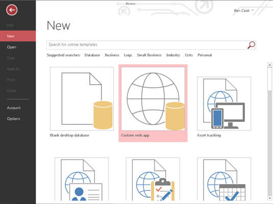 Como criar um Access aplicativo web No Access 1