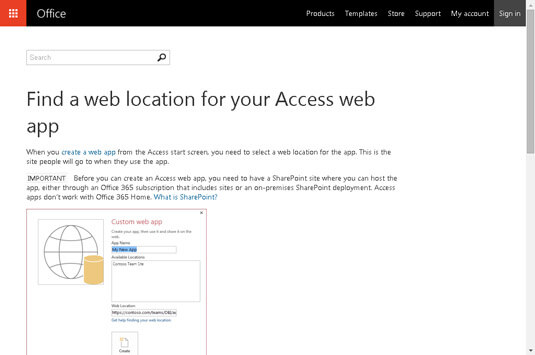 Como criar um Access aplicativo web No Access 3