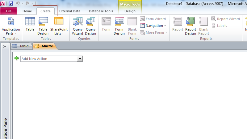 Enviar email a partir de Access usando macro 1