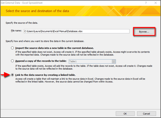 Como importar dados do Excel para o Access