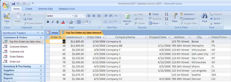 Exportando o banco de dados do Access para XML