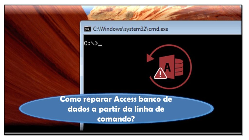 Como reparar Access banco de dados a partir da linha de comando?