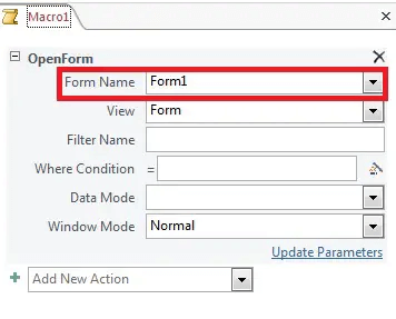 erro 2950 do MS Access - “Action Failed”