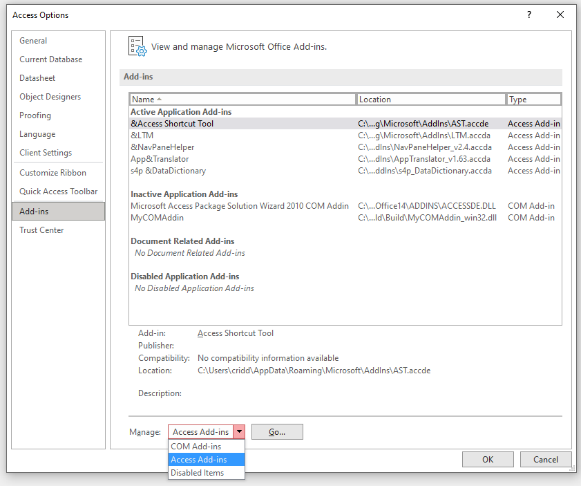 Corrigir Microsoft Access Couldn’t Start Last Time
